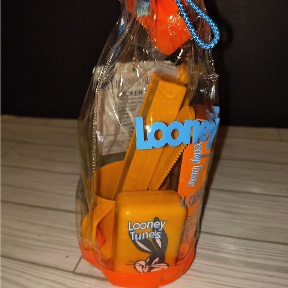 Warner Bros Looney Tunes Locker Bag Vintage 1989 Bugs Bunny 50th Year - Picture 3 of 8